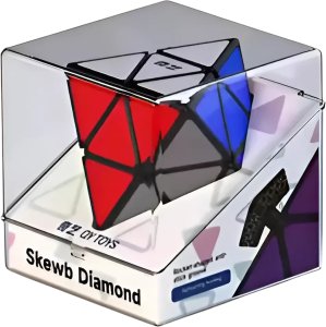 QYToys KOSTKA RUBIKA DIAMENT 2x2 FTO 8-ŚCIAN SKEWB SZKATUŁKA 6