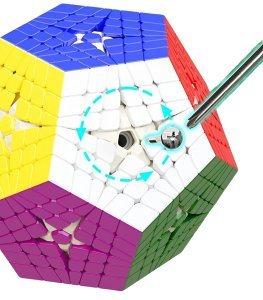 KOSTKA RUBIKA MEGAMINX SENGSO ELITE KILOMINX 6x6 TRUDNA UKŁADANKA ŁAMIGŁÓWKA 2