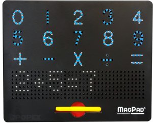 TABLICA MAGNETYCZNA ZNIKOPIS MAGPAD Z CYFRAMI DO RYSOWANIA 1