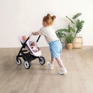 SMOBY Maxi Cosi spacerówka dla bliźniąt róż 253221 2