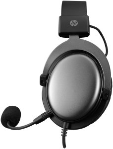 HP DHE-8005N, s�uchawki z mikrofonem, przewodowa, czarna, 2.0, pod�wietlona, 3.5 mm jack + USB 6