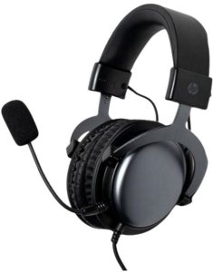 HP DHE-8005N, s�uchawki z mikrofonem, przewodowa, czarna, 2.0, pod�wietlona, 3.5 mm jack + USB 8