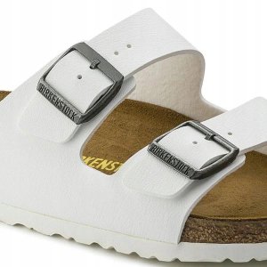 Birkenstock Klapki Arizona BF 0552683 białe r. 39 4