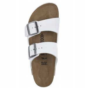 Birkenstock Klapki Arizona BF 0552683 białe r. 39 10