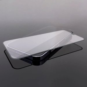 WYTRZYMAŁE SZKŁO HARTOWANE WOZINSKY FULL GLUE NA CAŁY EKRAN Z RAMKĄ DO XIAOMI MI BAND 8 - CZARNE 2