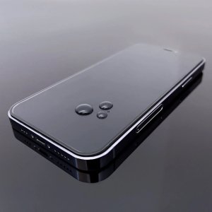 WYTRZYMAŁE SZKŁO HARTOWANE WOZINSKY FULL GLUE NA CAŁY EKRAN Z RAMKĄ DO XIAOMI MI BAND 8 - CZARNE 7