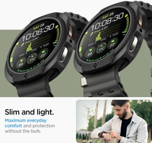 SPIGEN LIQUID AIR SAMSUNG GALAXY WATCH 8 (44 MM) MATTE BLACK 13