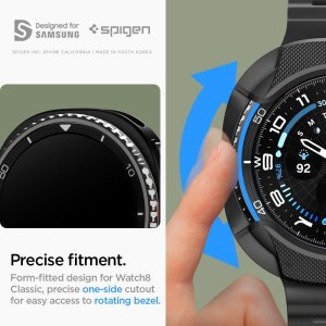 SPIGEN LIQUID AIR SAMSUNG GALAXY WATCH 8 CLASSIC (46 MM) MATTE BLACK 14