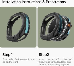 SPIGEN LIQUID AIR SAMSUNG GALAXY WATCH 8 CLASSIC (46 MM) MATTE BLACK 15