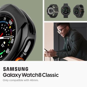 SPIGEN LIQUID AIR SAMSUNG GALAXY WATCH 8 CLASSIC (46 MM) MATTE BLACK 9