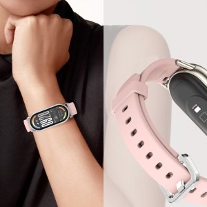 TECH-PROTECT ICONBAND CLASSIC XIAOMI SMART BAND 8 / 9 / 10 / NFC BABY PINK 5
