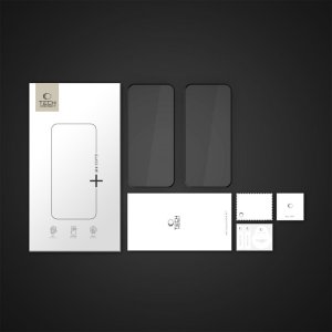 SZKŁO HARTOWANE TECH-PROTECT GLASS FIT+ 2-PACK ONEPLUS NORD 5 BLACK 6
