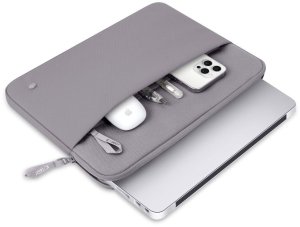 TECH-PROTECT SLEEVE LAPTOP 13-14 CRAYON GREY 5