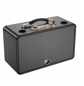 Bezprzewodowy Zestaw Karaoke LED Głośnik 2 Mikrofony Bluetooth Dom Impreza 5