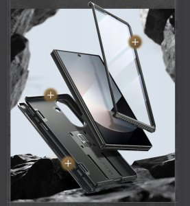 Supcase Etui + szkło Supcase UB Pro BackSP 9H do Galaxy Z Fold7 czarne 11