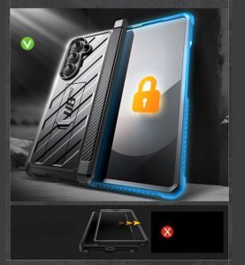 Supcase Etui + szkło Supcase UB Pro BackSP 9H do Galaxy Z Fold7 czarne 13