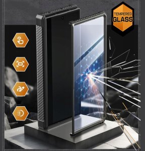 Supcase Etui + szkło Supcase UB Pro BackSP 9H do Galaxy Z Fold7 czarne 14