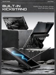 Supcase Etui + szkło Supcase UB Pro BackSP 9H do Galaxy Z Fold7 czarne 3