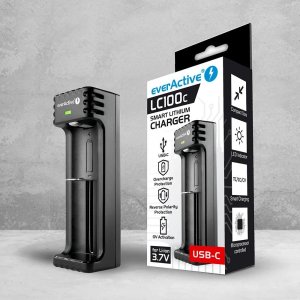 Ładowarka akumulatorowa Li-ion USB-C LC100C EverActive 3