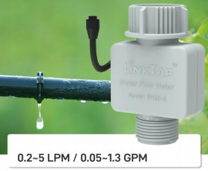 LinkTap FM-20S Mikroprzepływomierz G2S/G2 nawadnianie kropelkowe 0,2-5 lpm 2