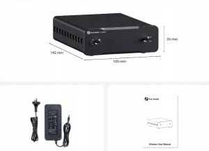 TP-Link Fosi Audio V3 Mono Wzmacniacz mocy do głośników pasywnych 240W RCA/XLR 5