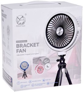 Wentylator Jokomisiada Cichy Wiatrak biurkowy Wentylator Bezprzewodowy USB 3 x nawiew ZA5609 EDUKAMP 11