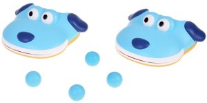 Zestaw sportowy - gra zręcznościowa Wyrzutnia PIES + 4 piłki ZA5604 EDUKAMP 2