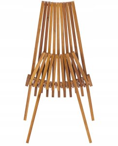 Zestaw 2 krzeseł ogrodowych BELLANO Drewno akacjowe Brązowy 7