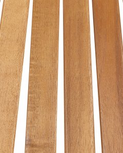 Zestaw 2 krzeseł ogrodowych BELLANO Drewno akacjowe Brązowy 10