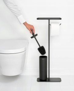 Brabantia Stojak na akcesoria toaletowe MindSet - Mineral Infinite Grey 303869 5