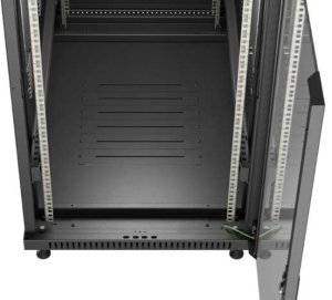 SZAFA INSTALACYJNA RACK STOJĄCA 19" 22U 600X1000 CZARNA DRZWI PRZESZKLONE LANBERG (FLAT PACK) 10