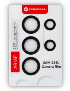 ForCell Szkło hartowane Forcell Premium do aparatu - do Samsung Galaxy S24 Ultra Czarny 4