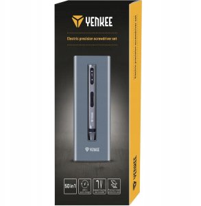 YPT 01 El. screwdriver with bits  YENKEE 10