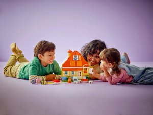 LEGO Duplo Dom rodzinny Blue z grą pamięciową (10459) 10