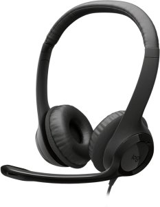 Logitech H390 USB Zestaw słuchawkowy Przewodowa Opaska na głowę Połączenia/muzyka USB Typu-A Czarny 1