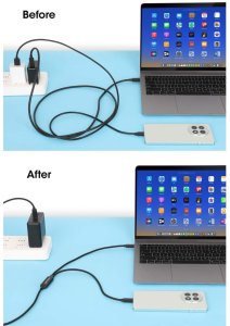 Kabel USB Manhattan USB-C - 2x USB-C 2 m Czarny (355810) 5
