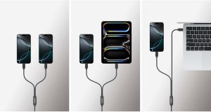 Kabel USB Manhattan USB-C - 2x USB-C 2 m Czarny (355810) 8