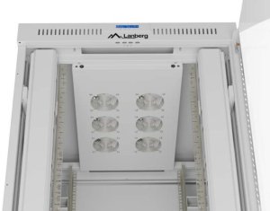 SZAFA INSTALACYJNA RACK STOJĄCA 19" 47U 800X1000 SZARA DRZWI PRZESZKLONE LCD LANBERG (FLAT PACK) V2 14