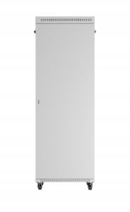 SZAFA INSTALACYJNA RACK STOJĄCA 19" 47U 800X1000 SZARA DRZWI PRZESZKLONE LCD LANBERG (FLAT PACK) V2 3