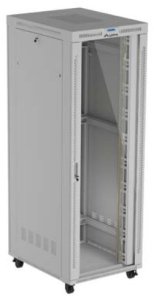 SZAFA INSTALACYJNA RACK STOJĄCA 19" 47U 800X1000 SZARA DRZWI PRZESZKLONE LCD LANBERG (FLAT PACK) V2 9