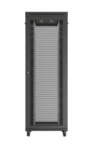 SZAFA INSTALACYJNA RACK STOJĄCA 19" 47U 800X1200 CZARNA DRZWI PERFOROWANE LCD LANBERG (FLAT PACK) V2 3