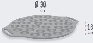 Żeliwna Forma Do Poffertjes Petromax 2