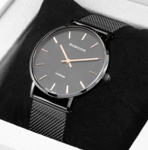 Zegarek damski RUBICON RNBD76 grafitowy - SZAFIR 3