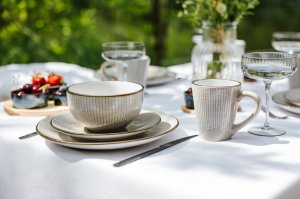 PLATE PAD PRINT MET RIM BROWN 27CM 4