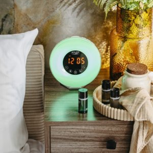 Lampka biurkowa Adler Budzik świetlny AD 1916 16