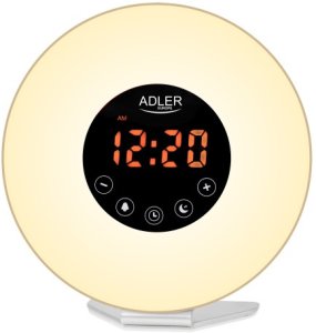 Lampka biurkowa Adler Budzik świetlny AD 1916 5