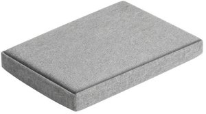 Pufa materiaowa szara 76x38x38cm Ruhhy 26131 11