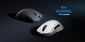 Mysz Lamzu Paro Aurora 8K Wireless White 6