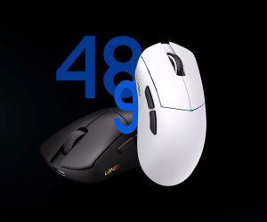 Mysz Lamzu Paro Aurora 8K Wireless White 7