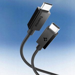 Spigen Kabel USB-C / USB-C Spigen EB6020CC Essential USB-C Cable 60W 200cm Black 3